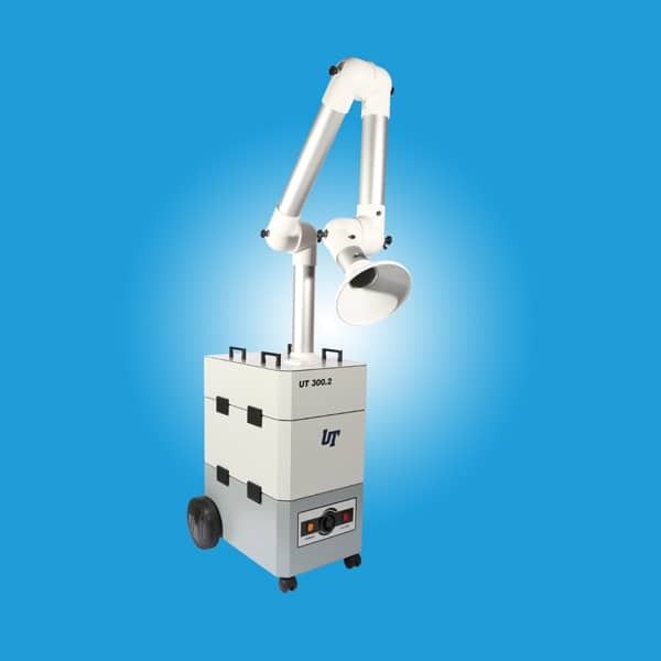Las afzuiging machine