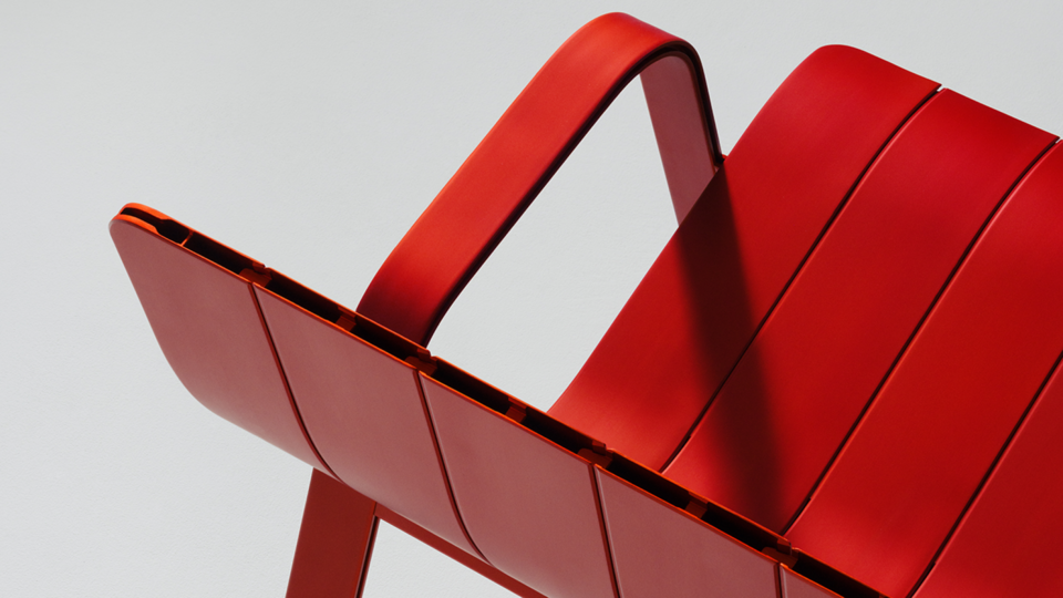 Hydo R 100 Stoel rood